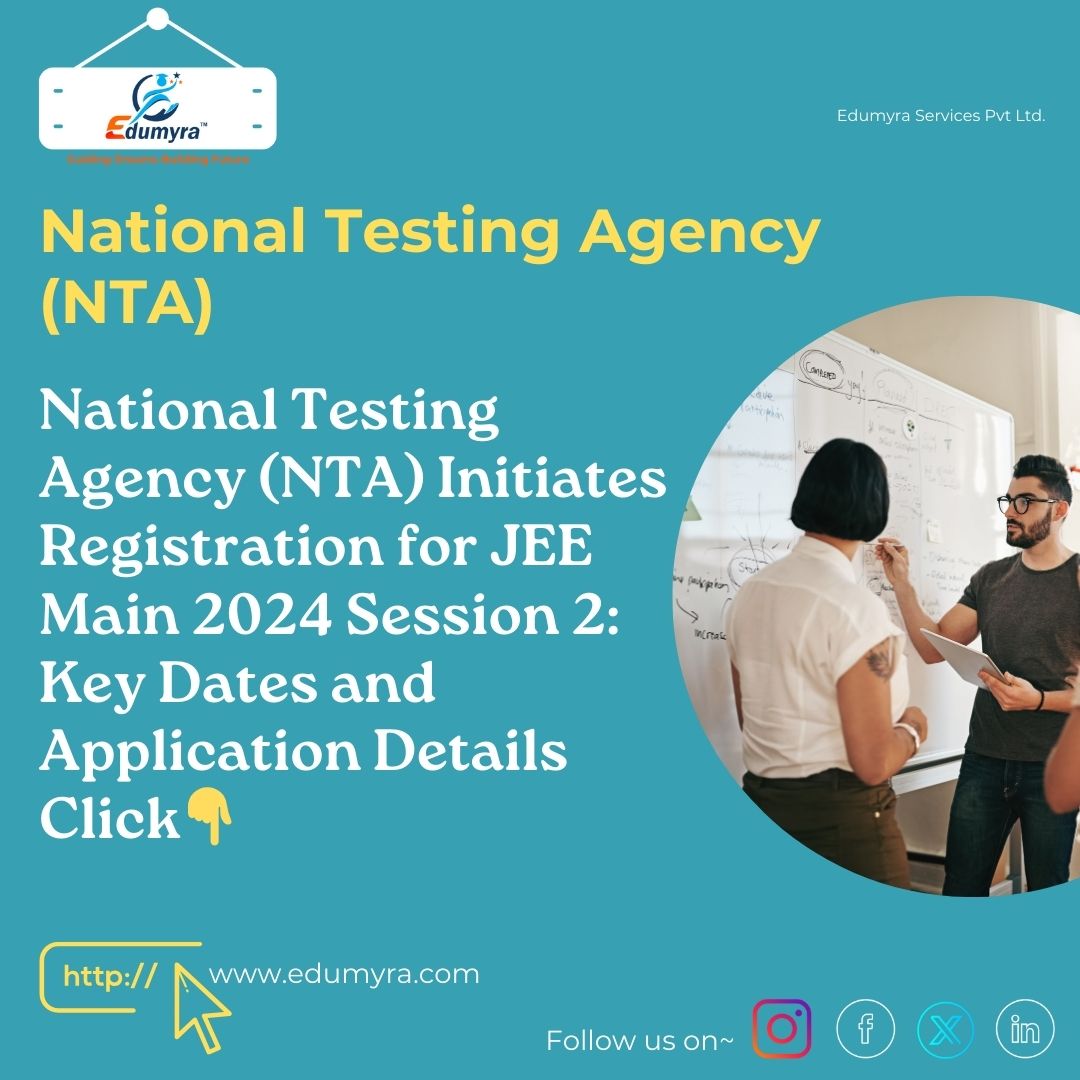 The registration process for the second session of the JEE Main