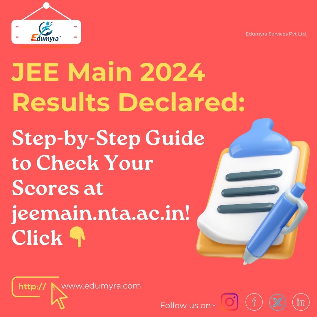JEE Mains 2024 results have been officially declared today