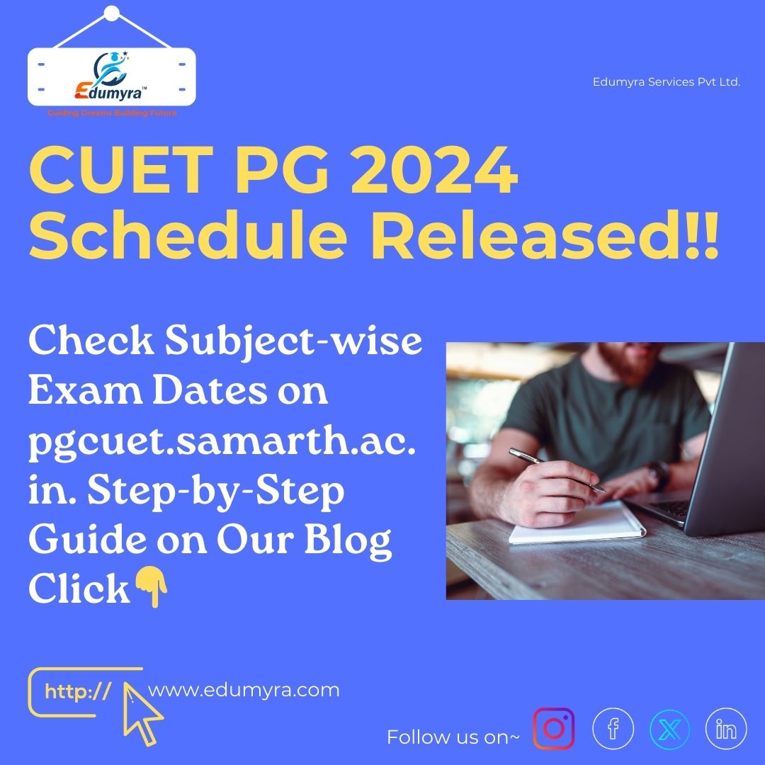 CUET PG 2024:CUET PG 2024 Schedule Released, Check details here