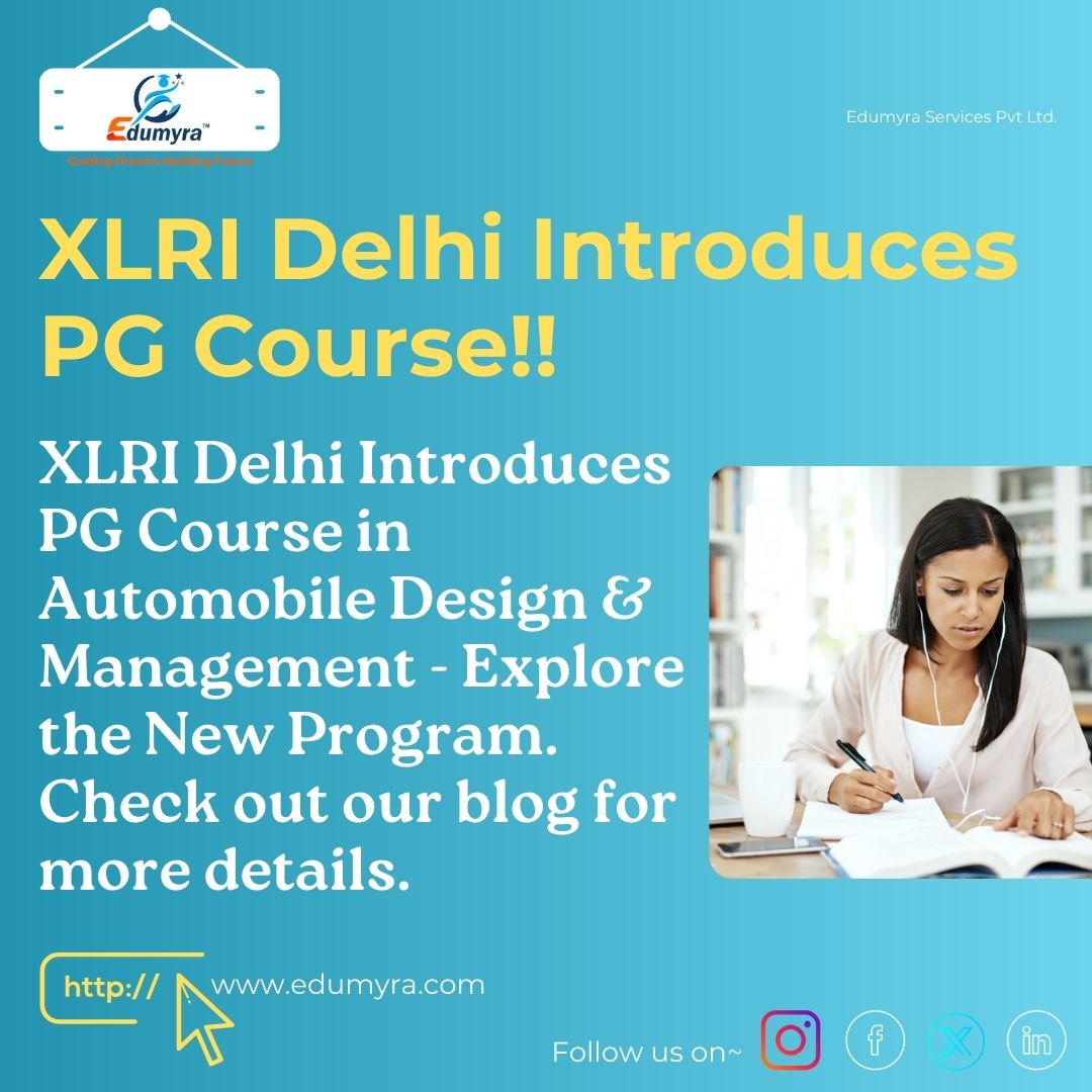 XLRI Delhi, Introduces PG Course in Automobile & Management