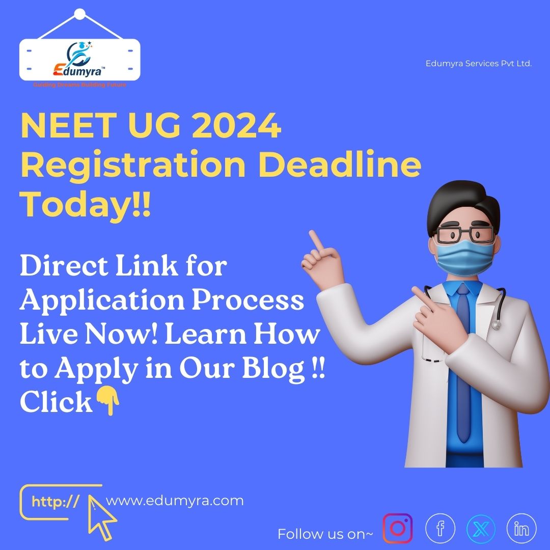 NEET UG 2024: NEET UG 2024 Registration Deadline Today