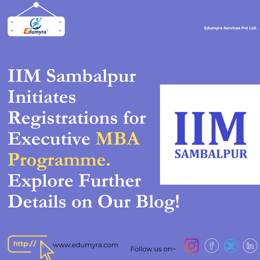 IIM Sambhalpur Initiates Registration for Executive MBA Programme