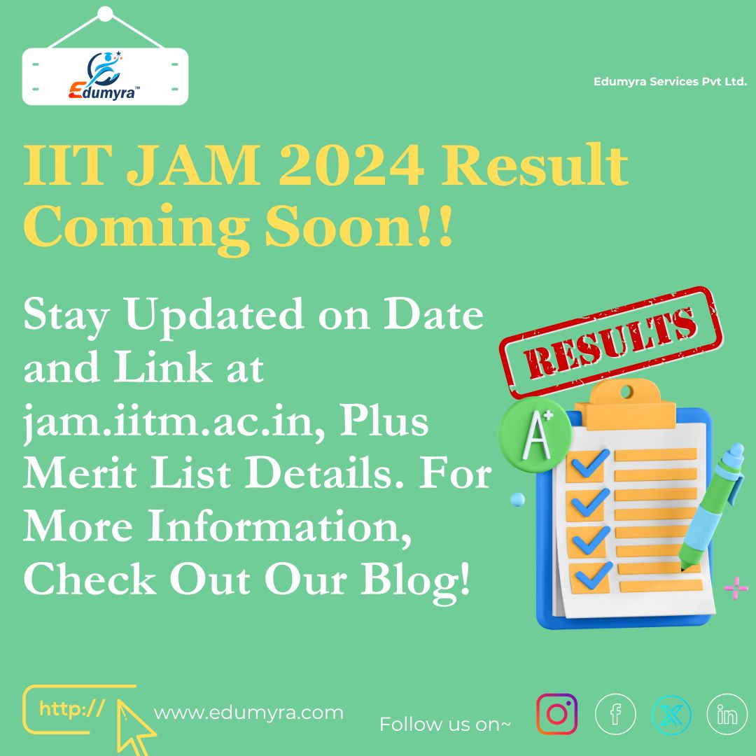 IIT JAM Result 2024 (Coming Soon) - Check details here