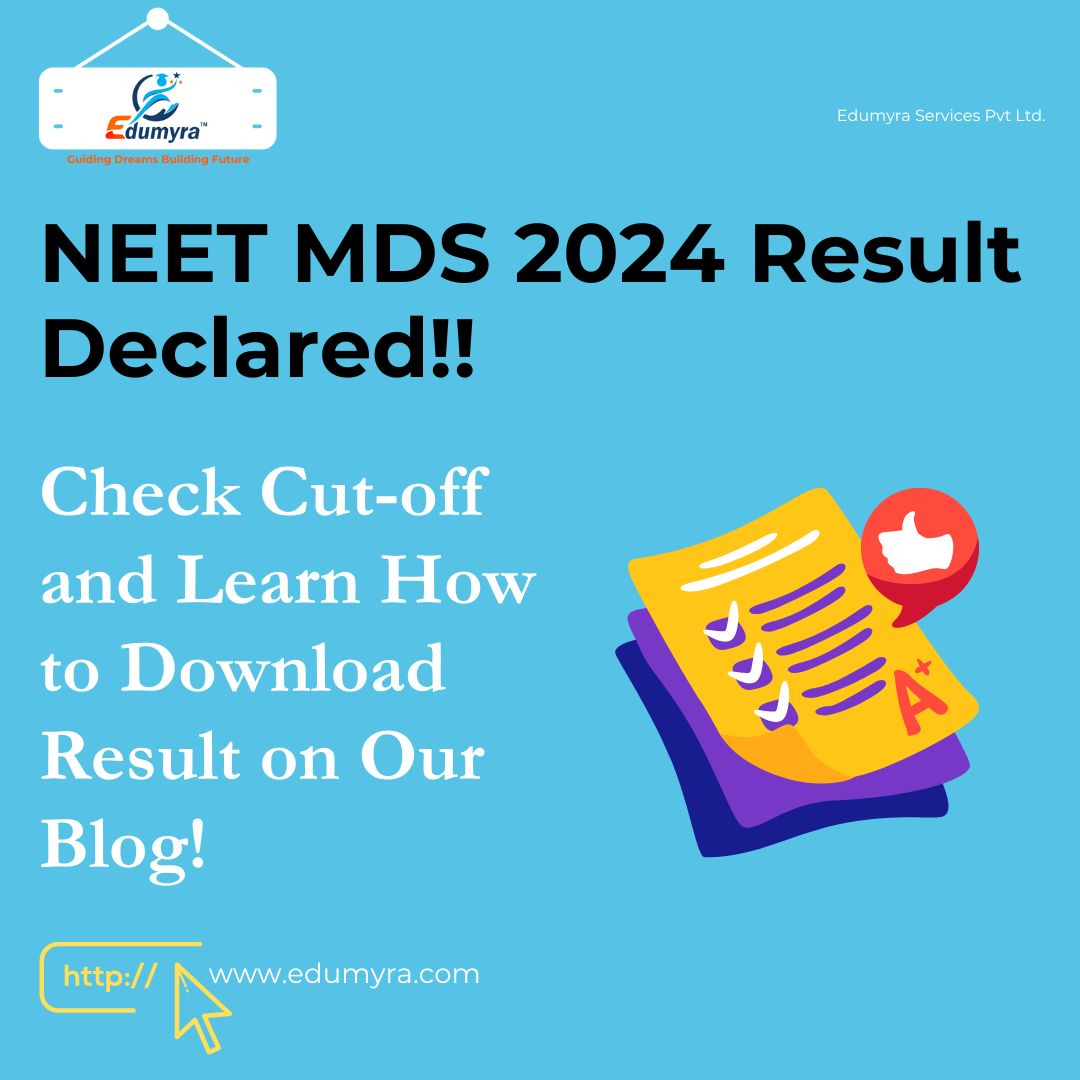 NEET MDS 2024 Results Released: Check Details here