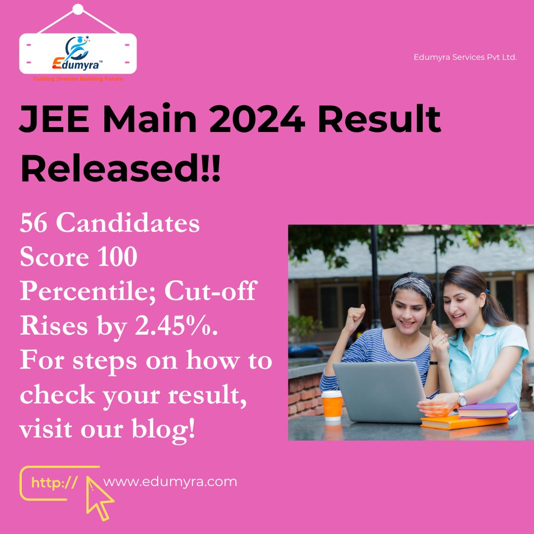 JEE MAIN 2024 Result has been released, check details here