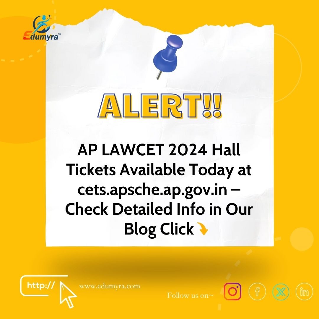 AP LAWCET 2024 Hall Tickets Now Available on official site