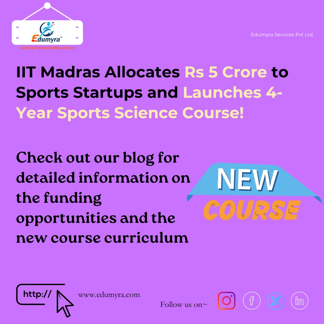 IIT Madras to Provide Rs 5 Crore to Sports Startups