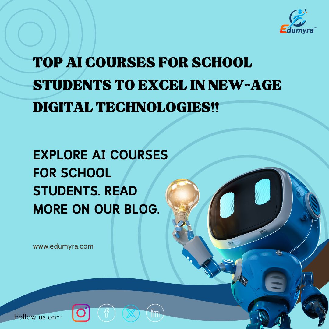 List of AI Courses for School Students in the Digital Age