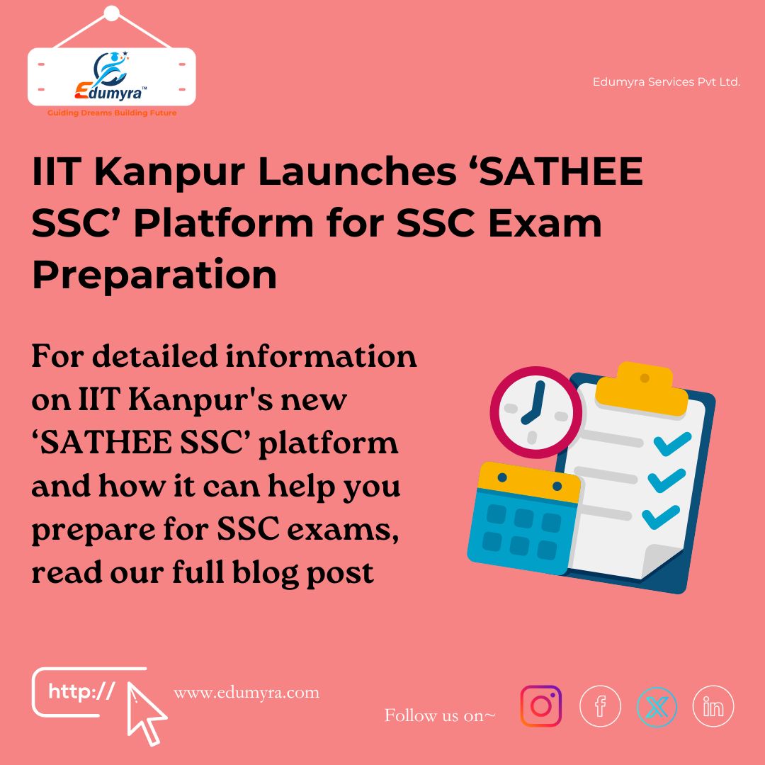 IIT Kanpur Launches ‘SATHEE SSC’ Platform for SSC Exam Prep