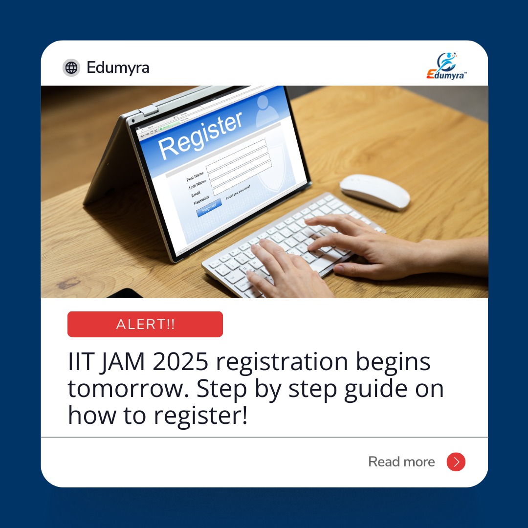 IIT JAM 2025 Registration Begins Tomorrow
