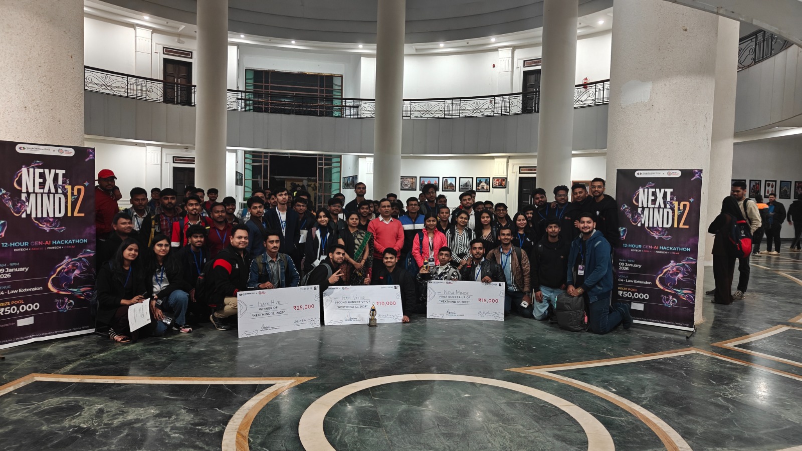 Birla Global University In Association with Google Developer Group Hosts Successful GenAI Hackathon