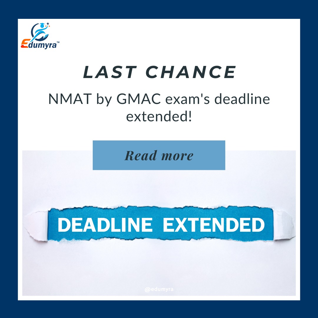 NMAT by GMAC™ Exam Registration Deadline Extended to October 13