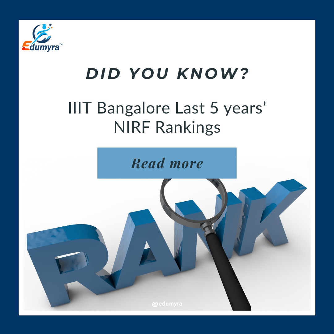 IIIT Bangalore NIRF Rankings 2024: 5-Year Performance Overview
