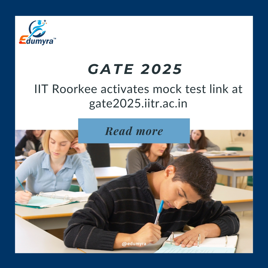 GATE 2025 Mock Tests access Activated: Access on IIT Roorkee site
