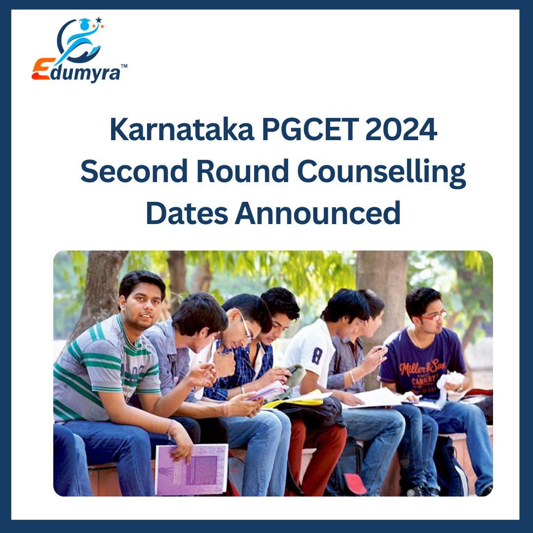 Karnataka PGCET 2024: Second Round Counselling Dates Announced